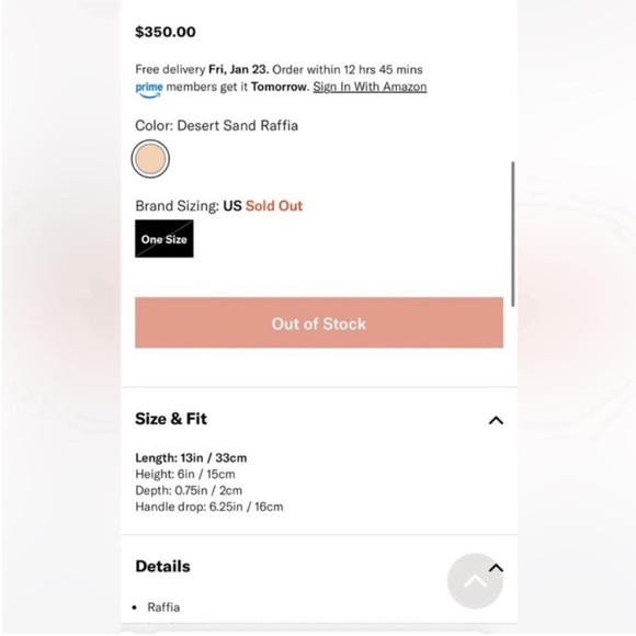 NWT • STAUD Alana bag in Raffia - Picture 7 of 9